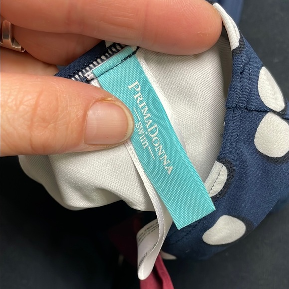 Primadonna swim new Polka Dot Bikini Set with Bow accent - Picture 8 of 10